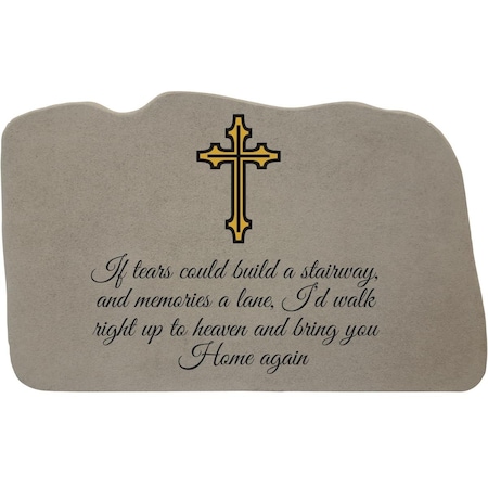 Kay Berry If Tears with Cross Stone 61865